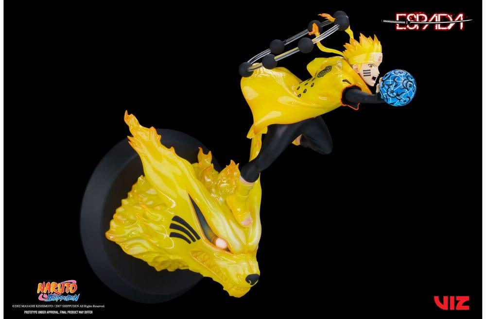 Naruto Shippuden PVC Magnet Statue 1/8 Naruto Uzumaki & Kurama 28 cm Scalefiguren Yokina