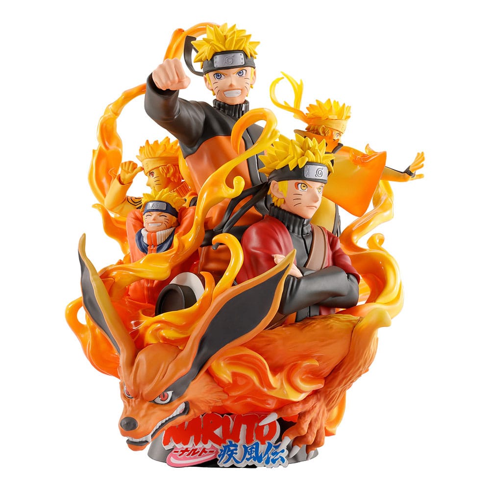 Naruto Shippuden Petitrama DX PVC Mini-Statue Naruto 01 15 cm Prizefiguren Yokina