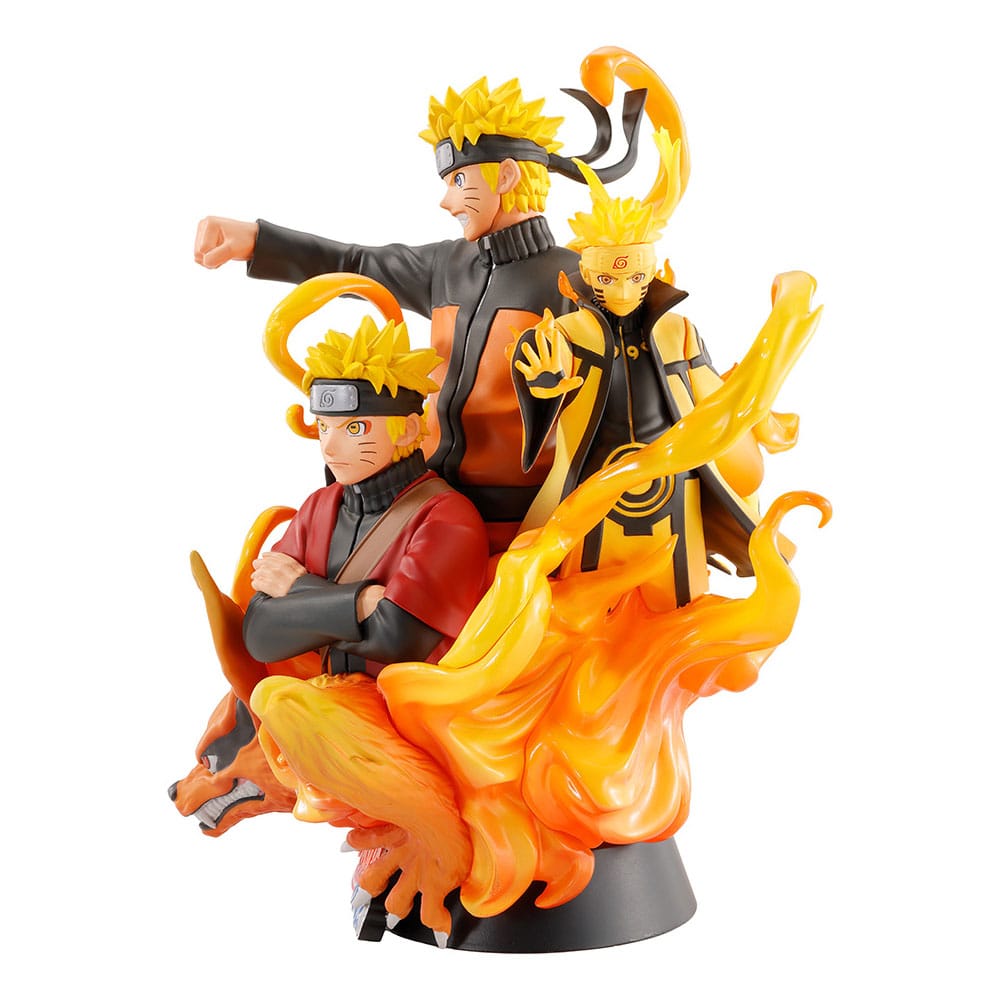 Naruto Shippuden Petitrama DX PVC Mini-Statue Naruto 01 15 cm Prizefiguren Yokina