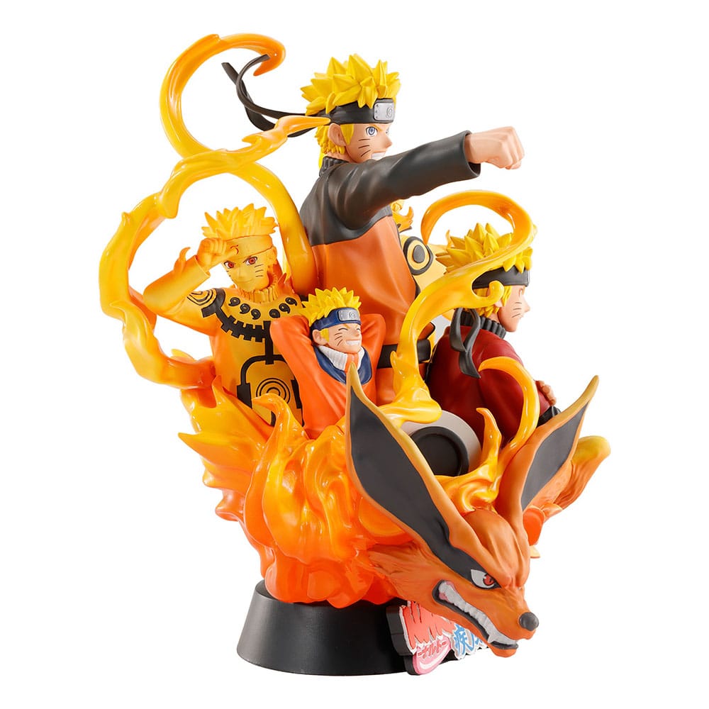 Naruto Shippuden Petitrama DX PVC Mini-Statue Naruto 01 15 cm Prizefiguren Yokina