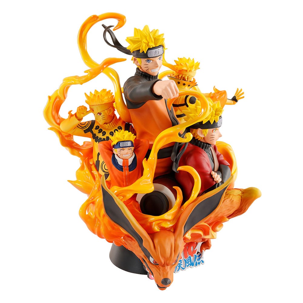 Naruto Shippuden Petitrama DX PVC Mini-Statue Naruto 01 15 cm Prizefiguren Yokina