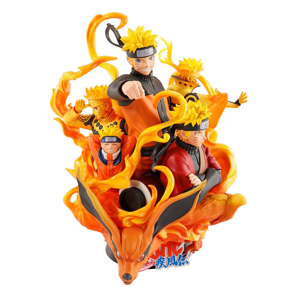 Naruto Shippuden Petitrama DX PVC Mini-Statue Naruto 01 15 cm Prizefiguren Yokina