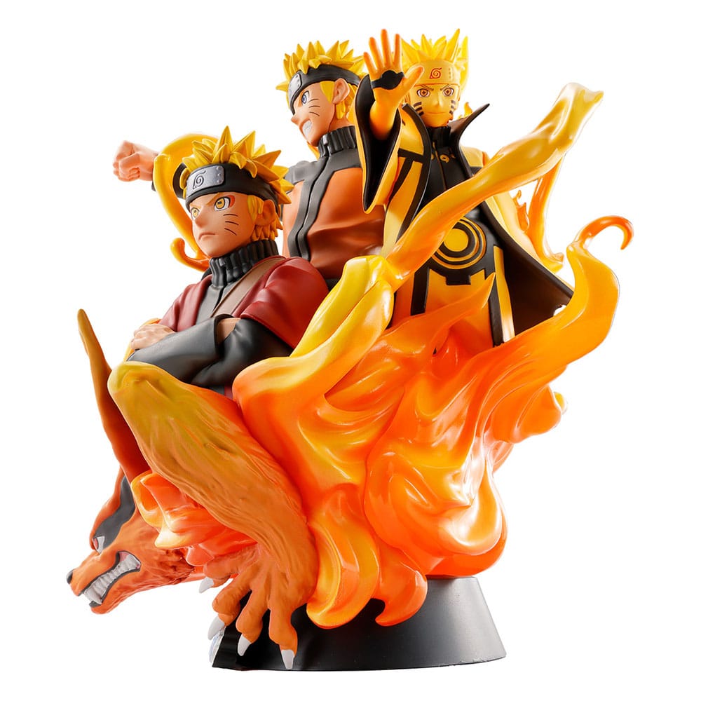 Naruto Shippuden Petitrama DX PVC Mini-Statue Naruto 01 15 cm Prizefiguren Yokina