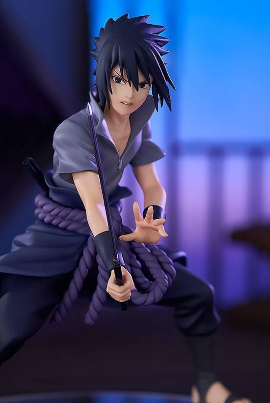 Naruto Shippuden Pop Up Parade PVC Statue Sasuke Uchiha 17 cm Prizefiguren Yokina