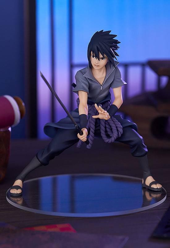 Naruto Shippuden Pop Up Parade PVC Statue Sasuke Uchiha 17 cm Prizefiguren Yokina