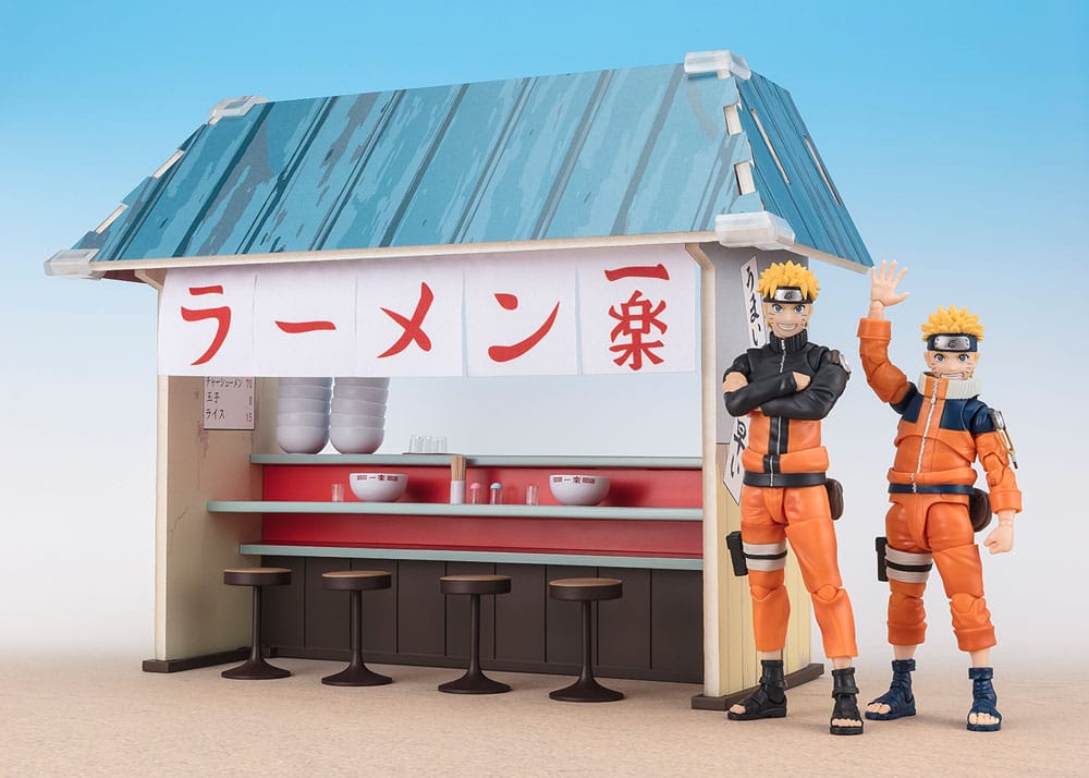 Naruto Shippuden S.H. Figuarts Zubehör-Set Ichiraku Ramen Set Figurenständer Yokina