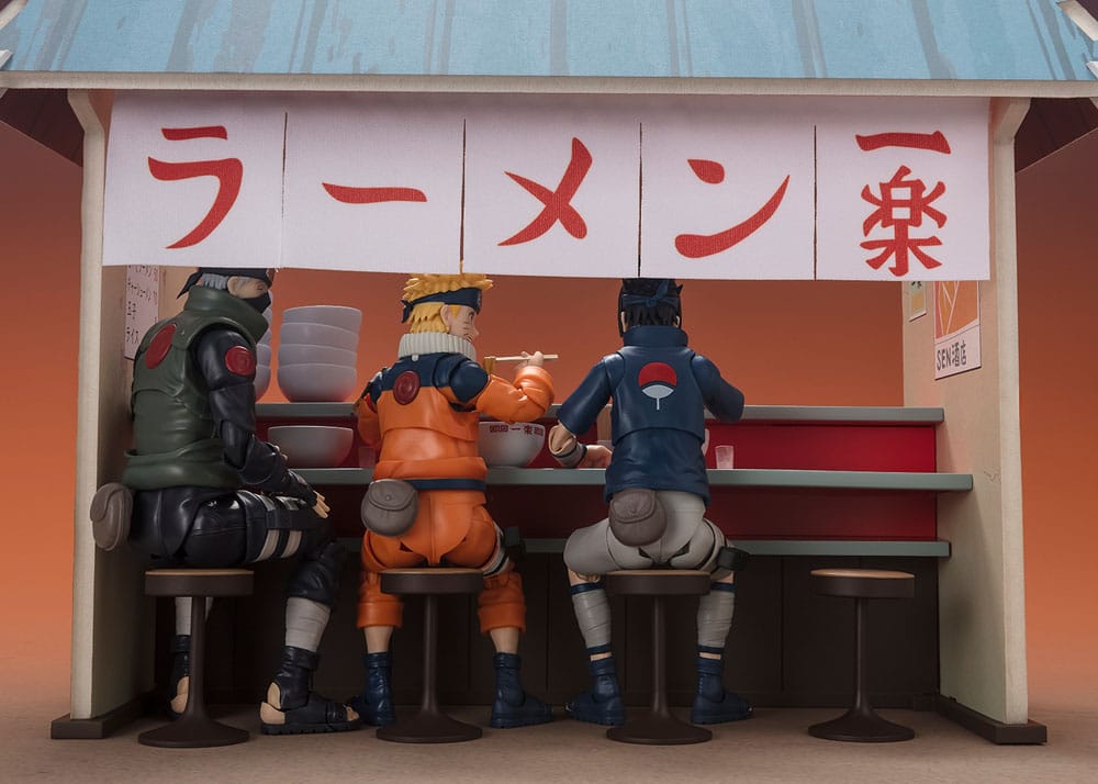 Naruto Shippuden S.H. Figuarts Zubehör-Set Ichiraku Ramen Set Figurenständer Yokina