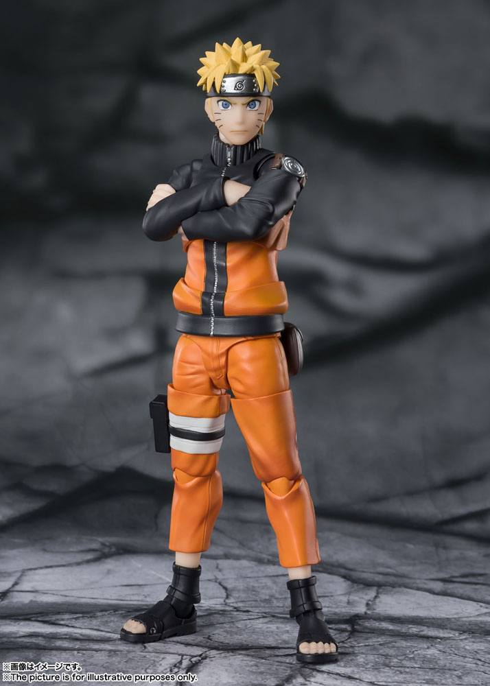 Naruto Shippuden S.H. Figuarts Actionfigur Naruto Uzumaki -The Jinchuuriki entrusted with Hope- 14 cm Figmas Yokina