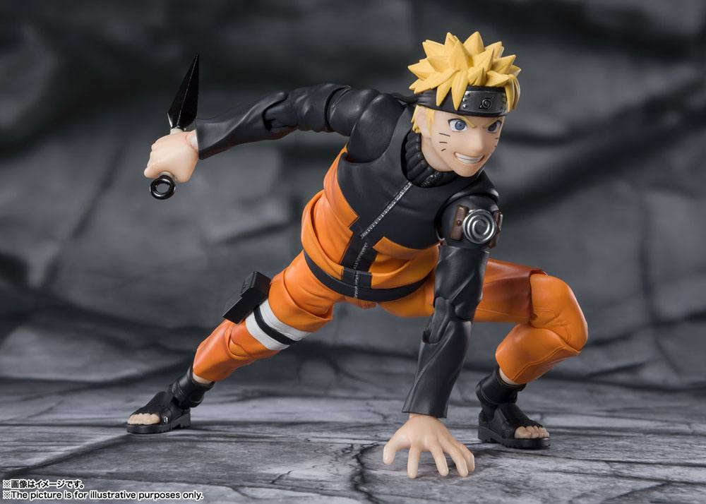 Naruto Shippuden S.H. Figuarts Actionfigur Naruto Uzumaki -The Jinchuuriki entrusted with Hope- 14 cm Figmas Yokina