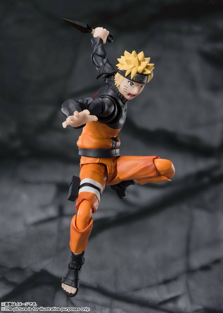 Naruto Shippuden S.H. Figuarts Actionfigur Naruto Uzumaki -The Jinchuuriki entrusted with Hope- 14 cm Figmas Yokina