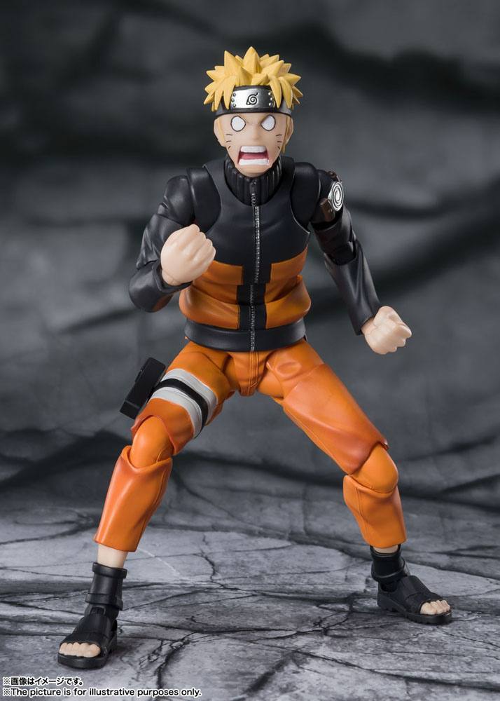 Naruto Shippuden S.H. Figuarts Actionfigur Naruto Uzumaki -The Jinchuuriki entrusted with Hope- 14 cm Figmas Yokina