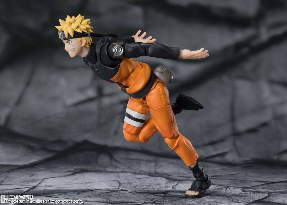 Naruto Shippuden S.H. Figuarts Actionfigur Naruto Uzumaki -The Jinchuuriki entrusted with Hope- 14 cm Figmas Yokina