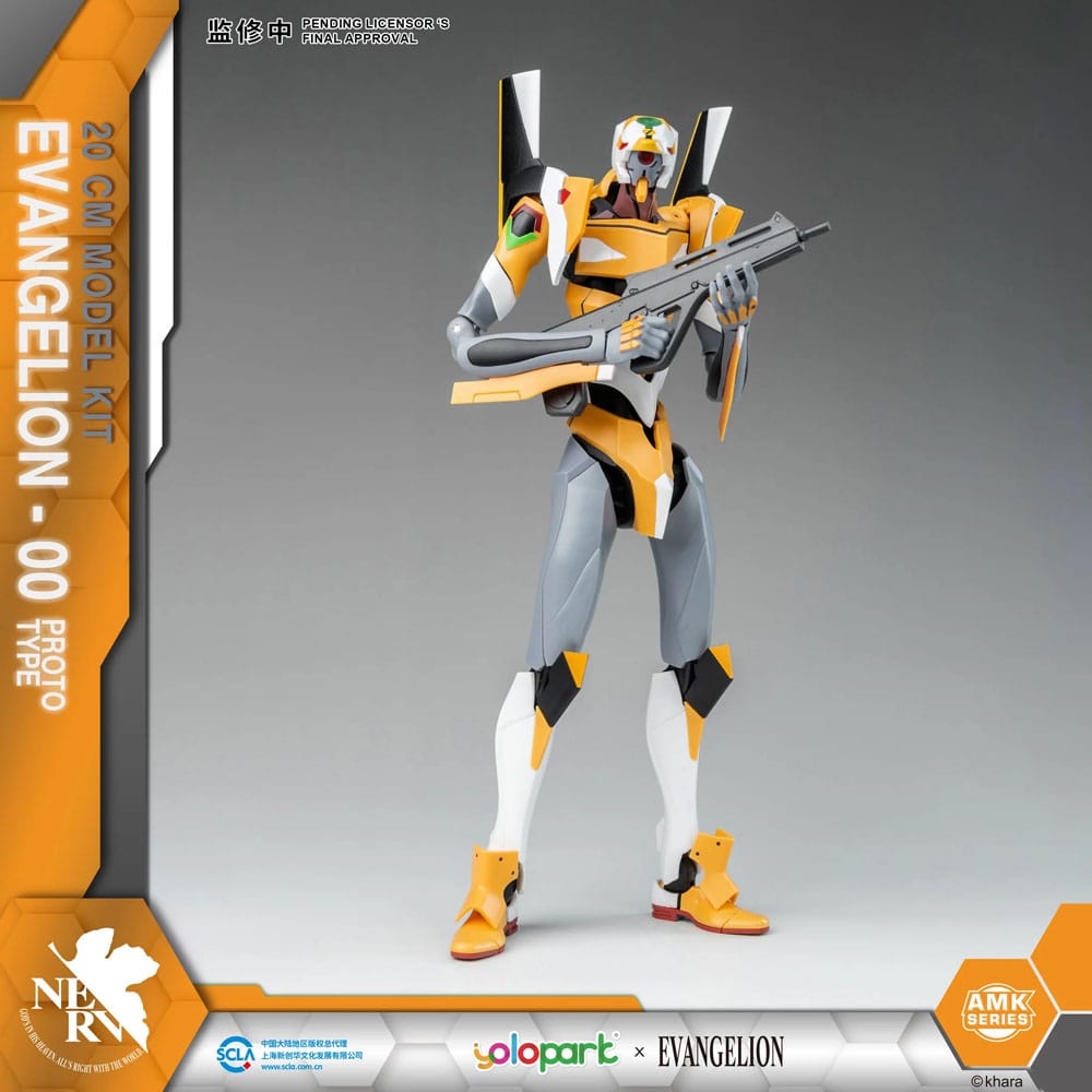 Neon Genesis Evangelion AMK Series Plastic Model Kit Eva-00 20 cm Figmas Yokina