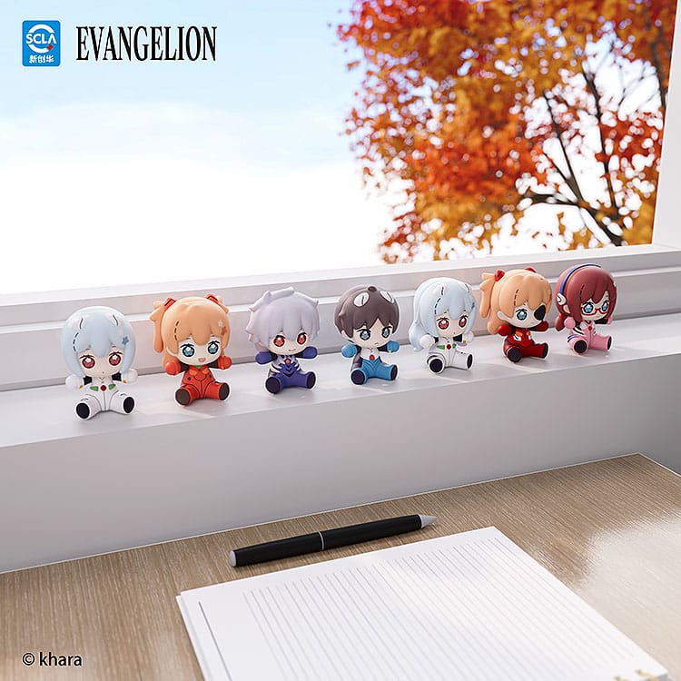 Neon Genesis Evangelion: Rebuild of Evangelion Huggy Good Smile Chibi Figur Asuka Shikinami Langley: Plugsuit Ver. 7 cm Minifiguren Yokina