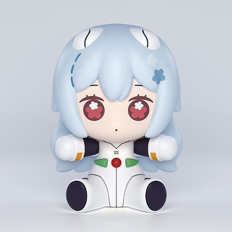 Neon Genesis Evangelion: Rebuild of Evangelion Huggy Good Smile Chibi Figur Rei Ayanami: Long Hair Ver. 7 cm Minifiguren Yokina