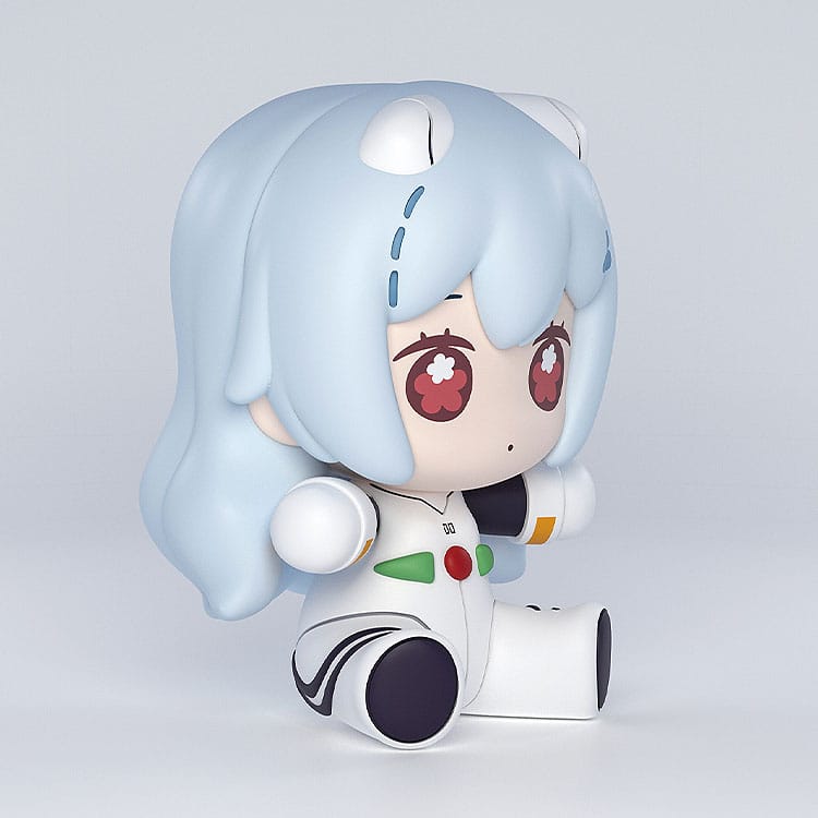 Neon Genesis Evangelion: Rebuild of Evangelion Huggy Good Smile Chibi Figur Rei Ayanami: Long Hair Ver. 7 cm Minifiguren Yokina