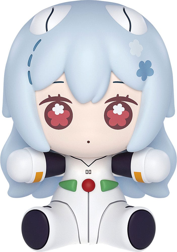 Neon Genesis Evangelion: Rebuild of Evangelion Huggy Good Smile Chibi Figur Rei Ayanami: Long Hair Ver. 7 cm Minifiguren Yokina