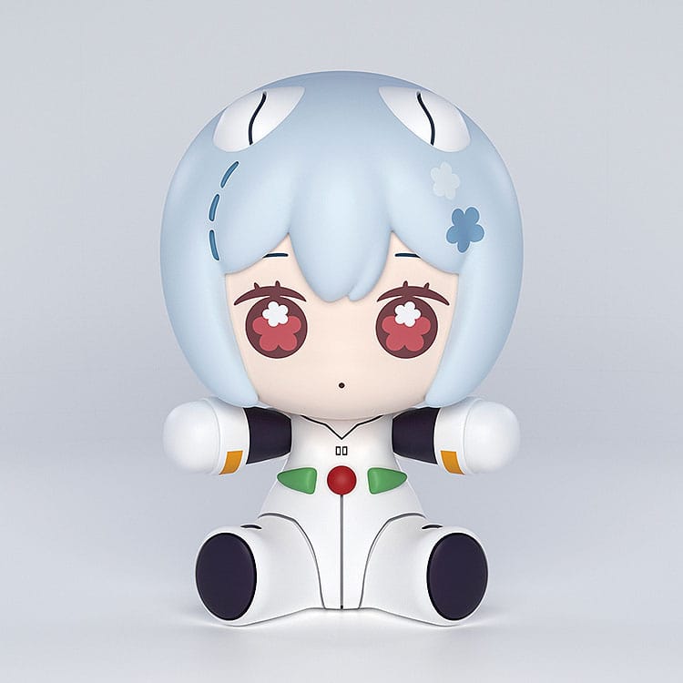 Neon Genesis Evangelion: Rebuild of Evangelion Huggy Good Smile Chibi Figur Rei Ayanami: Plugsuit Ver. 7 cm Minifiguren Yokina
