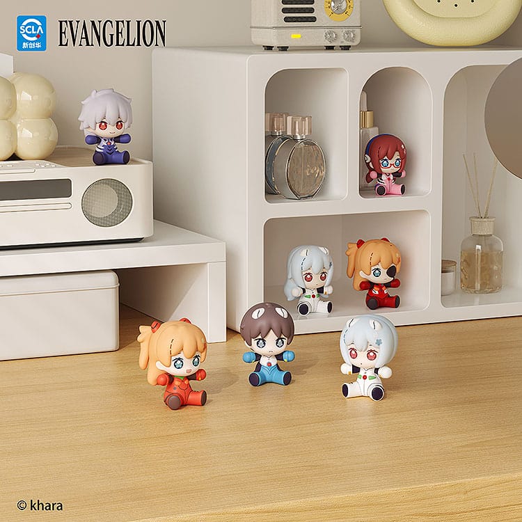 Neon Genesis Evangelion: Rebuild of Evangelion Huggy Good Smile Chibi Figur Rei Ayanami: Plugsuit Ver. 7 cm Minifiguren Yokina