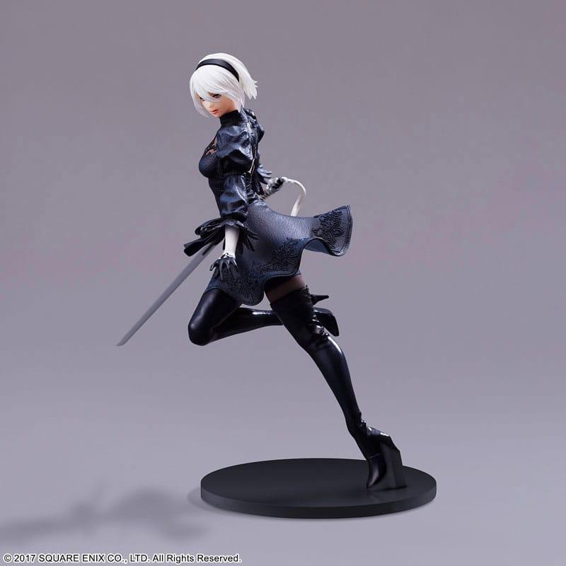 NieR:Automata FORM-ISM PVC Statue YoRHa Android 2B (YoRHa No.2 Type B) No Goggles Ver. 18 cm Prizefiguren Yokina