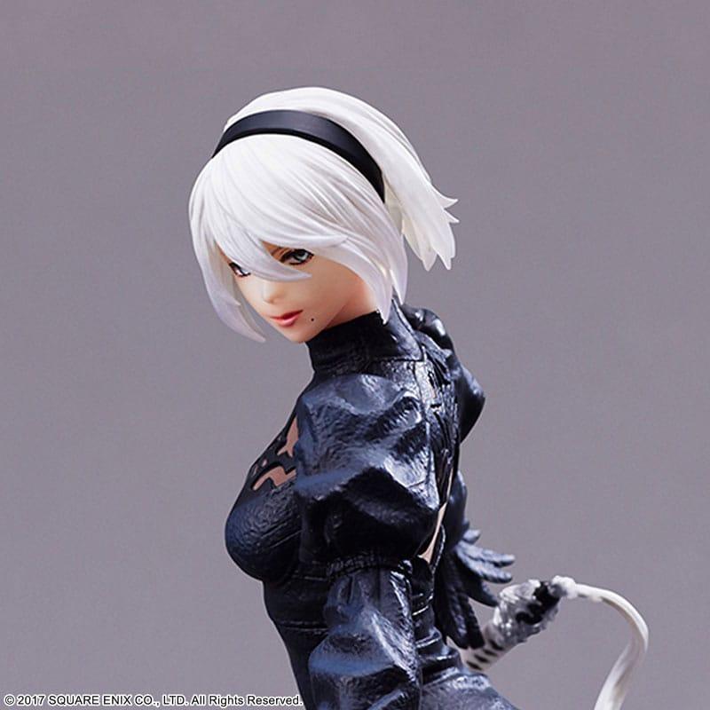 NieR:Automata FORM-ISM PVC Statue YoRHa Android 2B (YoRHa No.2 Type B) No Goggles Ver. 18 cm Prizefiguren Yokina