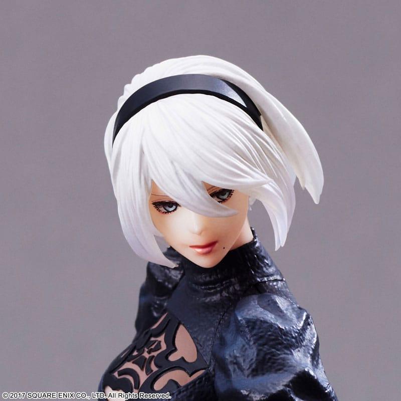 NieR:Automata FORM-ISM PVC Statue YoRHa Android 2B (YoRHa No.2 Type B) No Goggles Ver. 18 cm Prizefiguren Yokina