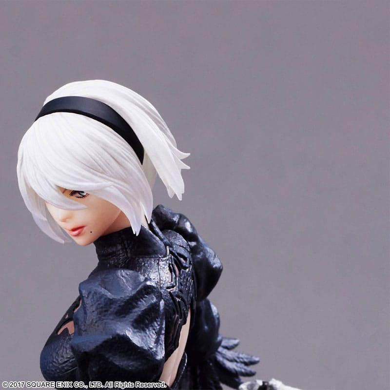 NieR:Automata FORM-ISM PVC Statue YoRHa Android 2B (YoRHa No.2 Type B) No Goggles Ver. 18 cm Prizefiguren Yokina