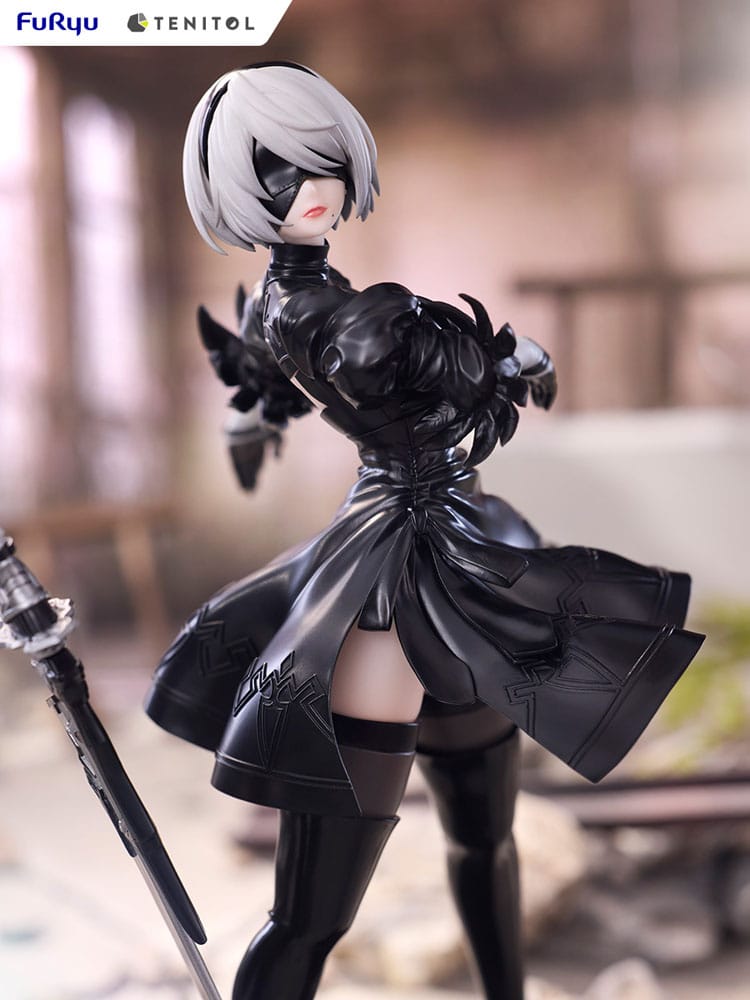 NieR:Automata Tenitol PVC Statue 2B Ver1.1a 22 cm Prizefiguren Yokina