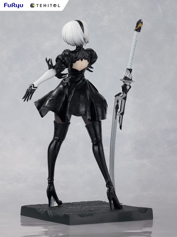 NieR:Automata Tenitol PVC Statue 2B Ver1.1a 22 cm Prizefiguren Yokina