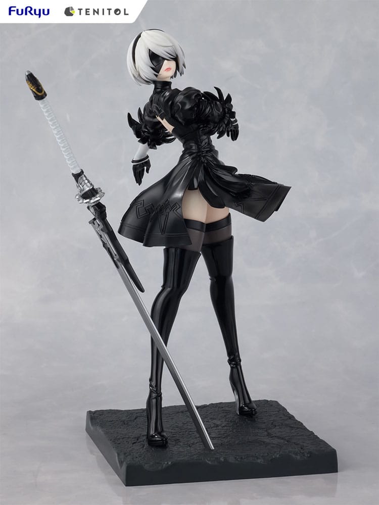 NieR:Automata Tenitol PVC Statue 2B Ver1.1a 22 cm Prizefiguren Yokina