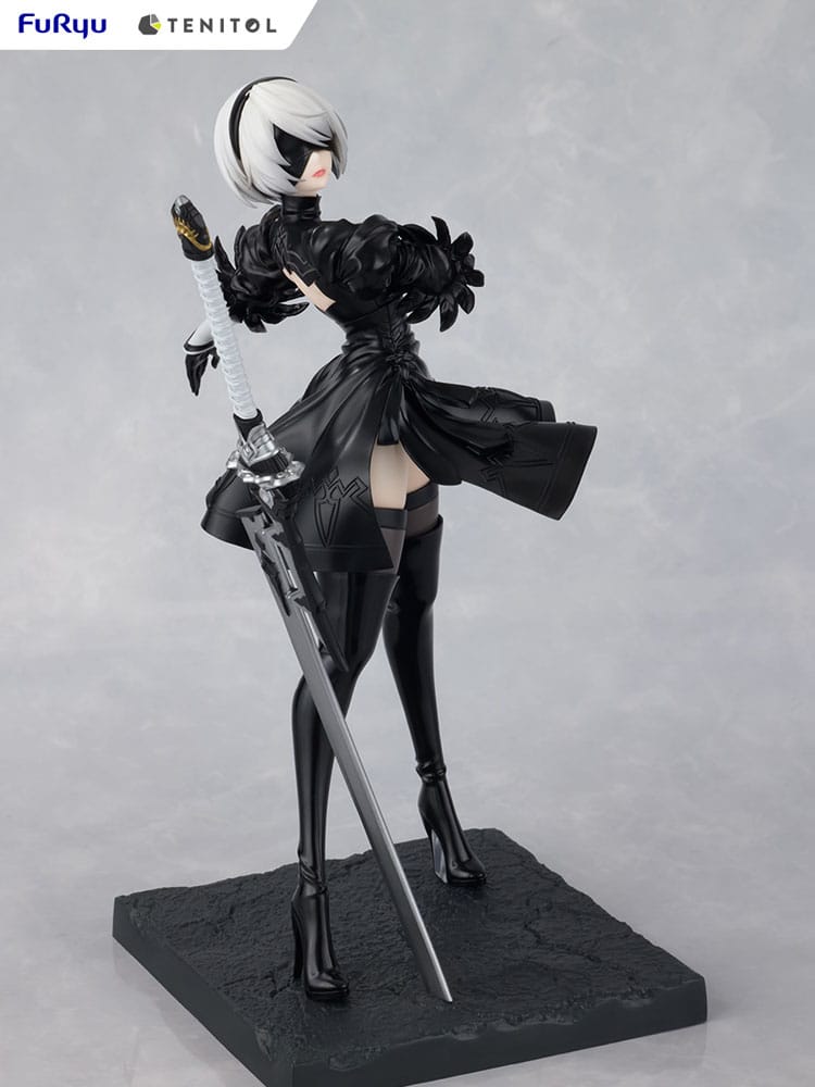 NieR:Automata Tenitol PVC Statue 2B Ver1.1a 22 cm Prizefiguren Yokina