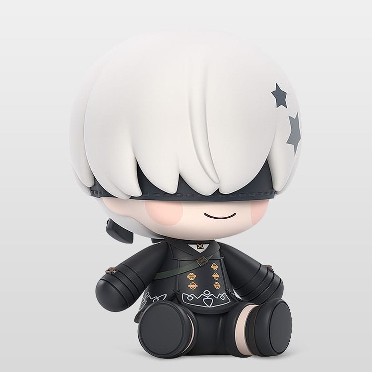 NieR:Automata Ver1.1a Huggy Good Smile Chibi Figur 9S 6 cm Minifiguren Yokina
