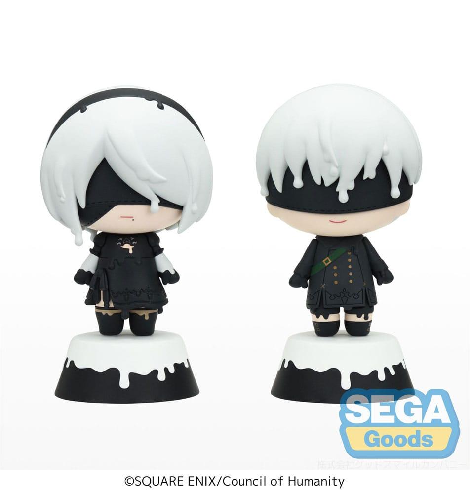 NieR:Automata Ver1.1a Mini Figuren 2er-Pack 2B & 9S 7 cm Minifiguren Yokina