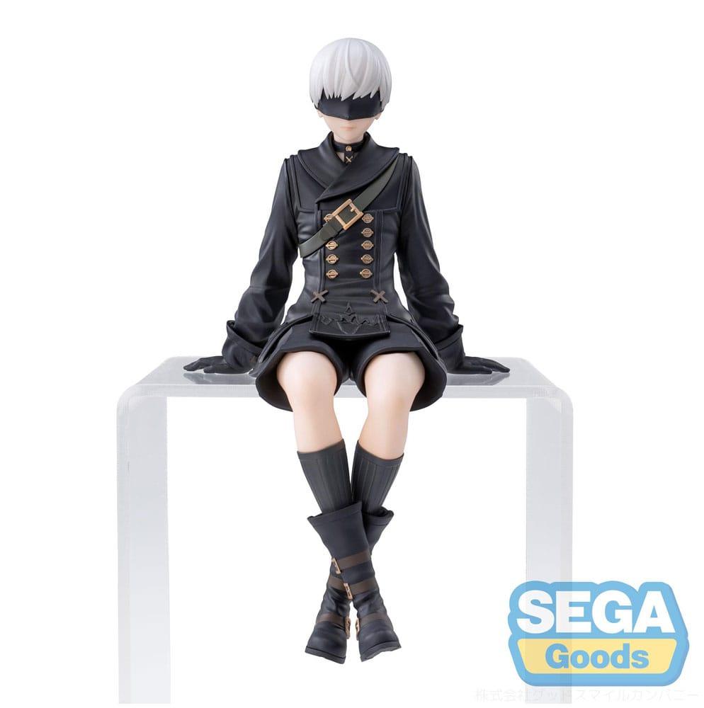 NieR:Automata Ver1.1a PM Perching PVC Statue 9S 15 cm Prizefiguren Yokina