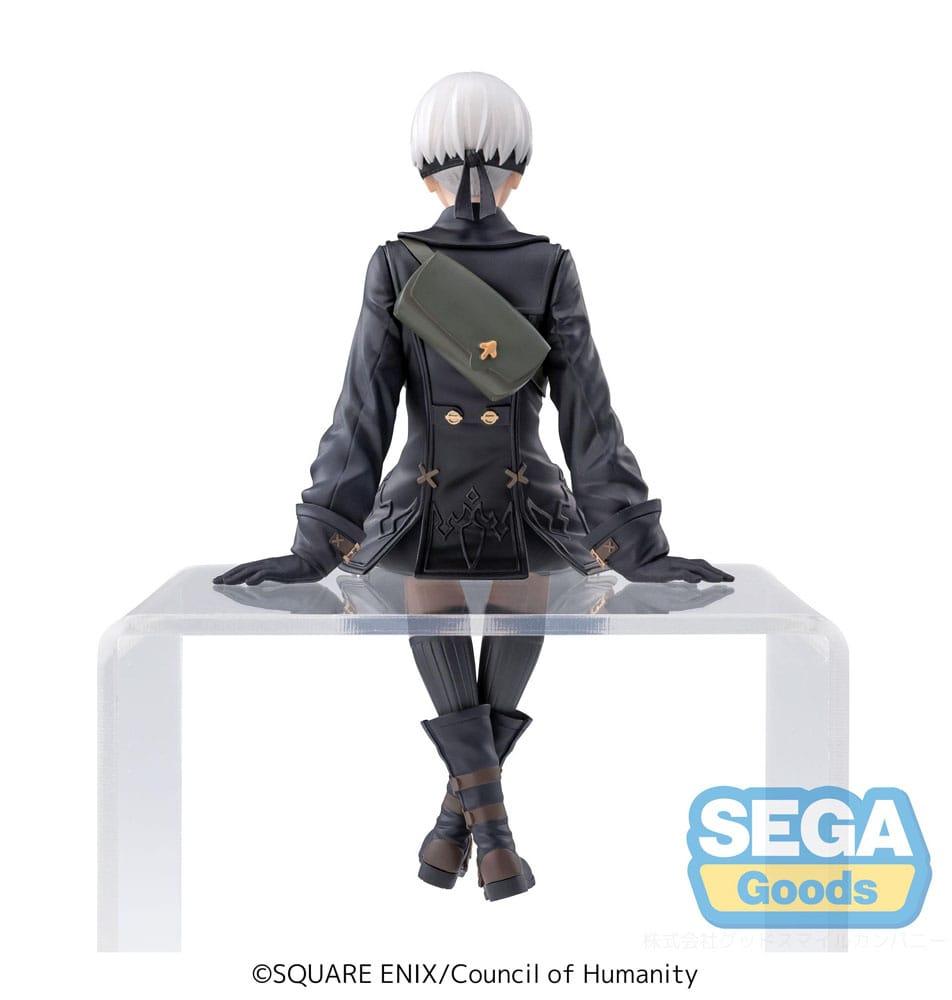 NieR:Automata Ver1.1a PM Perching PVC Statue 9S 15 cm Prizefiguren Yokina