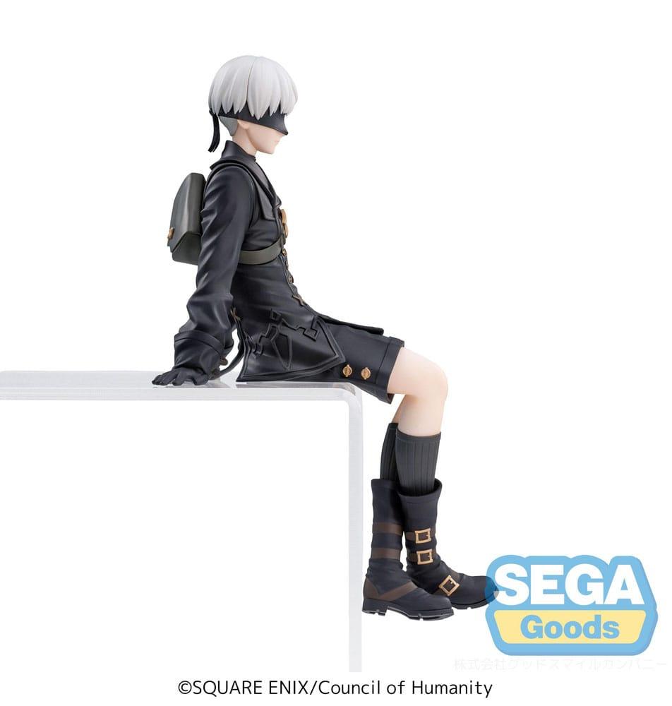 NieR:Automata Ver1.1a PM Perching PVC Statue 9S 15 cm Prizefiguren Yokina