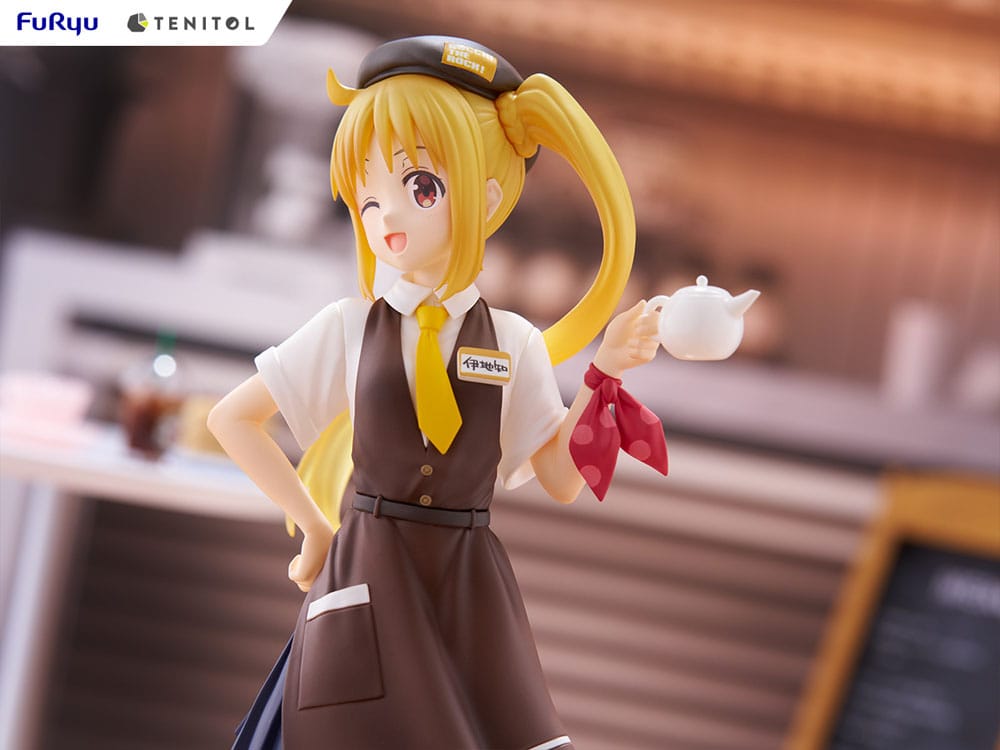 Nijika Ijichi Café Style Ver. Tenitol PVC Statue 20 cm Bocchi the Rock! Prizefiguren Yokina