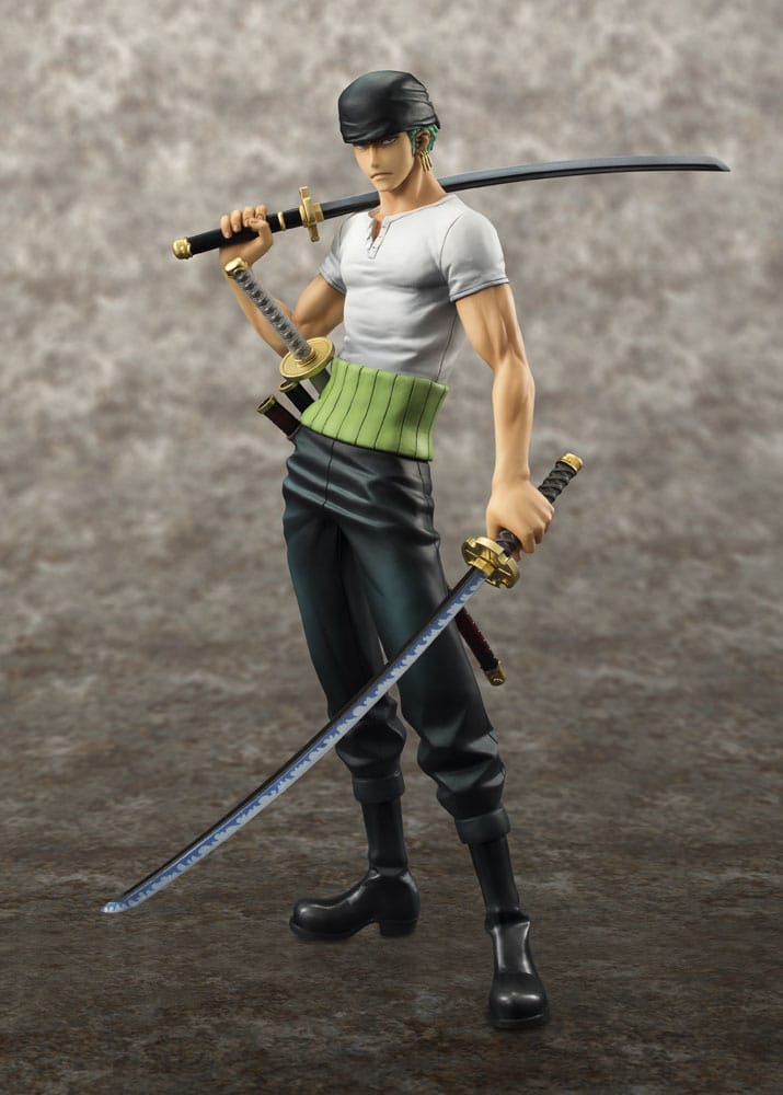 One Piece Excellent Model P.O.P PVC Statue NEO-DX Roronoa Zoro 10th Limited Ver. 23 cm Prizefiguren Yokina