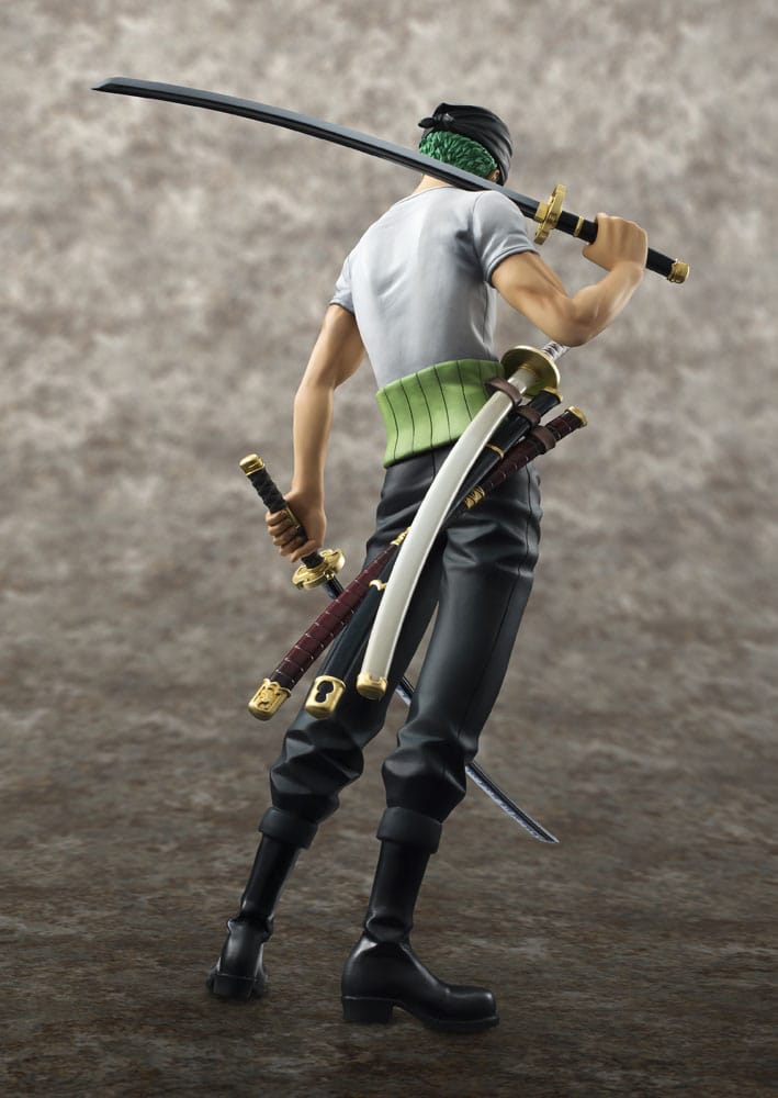 One Piece Excellent Model P.O.P PVC Statue NEO-DX Roronoa Zoro 10th Limited Ver. 23 cm Prizefiguren Yokina