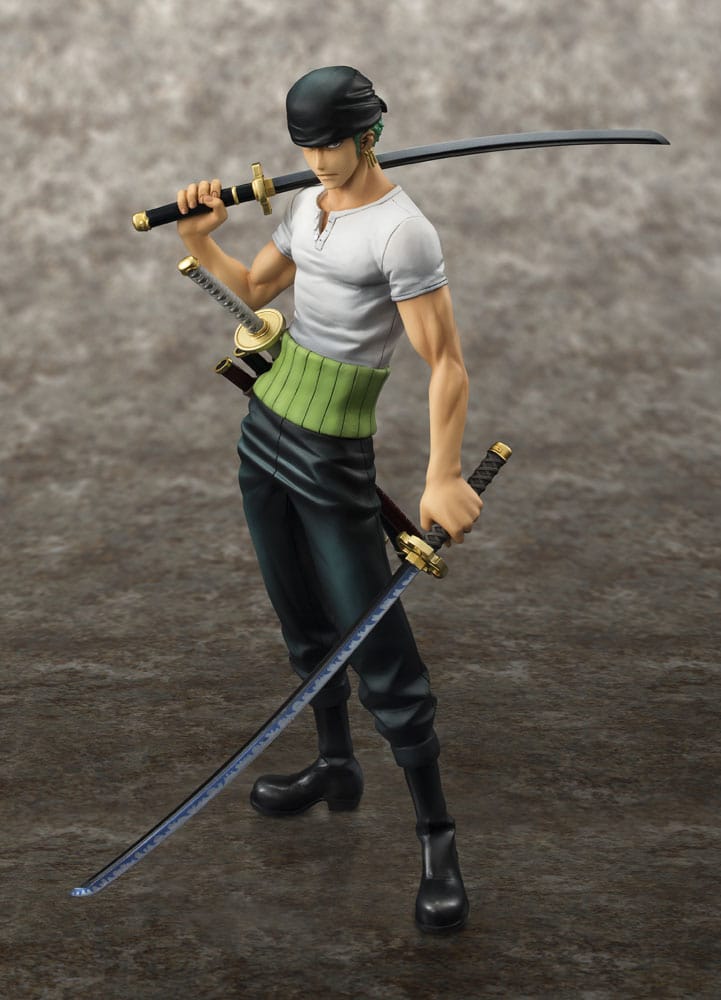 One Piece Excellent Model P.O.P PVC Statue NEO-DX Roronoa Zoro 10th Limited Ver. 23 cm Prizefiguren Yokina