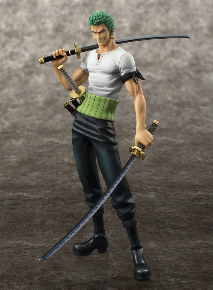 One Piece Excellent Model P.O.P PVC Statue NEO-DX Roronoa Zoro 10th Limited Ver. 23 cm Prizefiguren Yokina