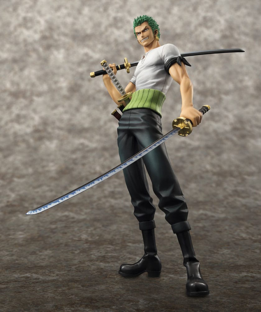 One Piece Excellent Model P.O.P PVC Statue NEO-DX Roronoa Zoro 10th Limited Ver. 23 cm Prizefiguren Yokina