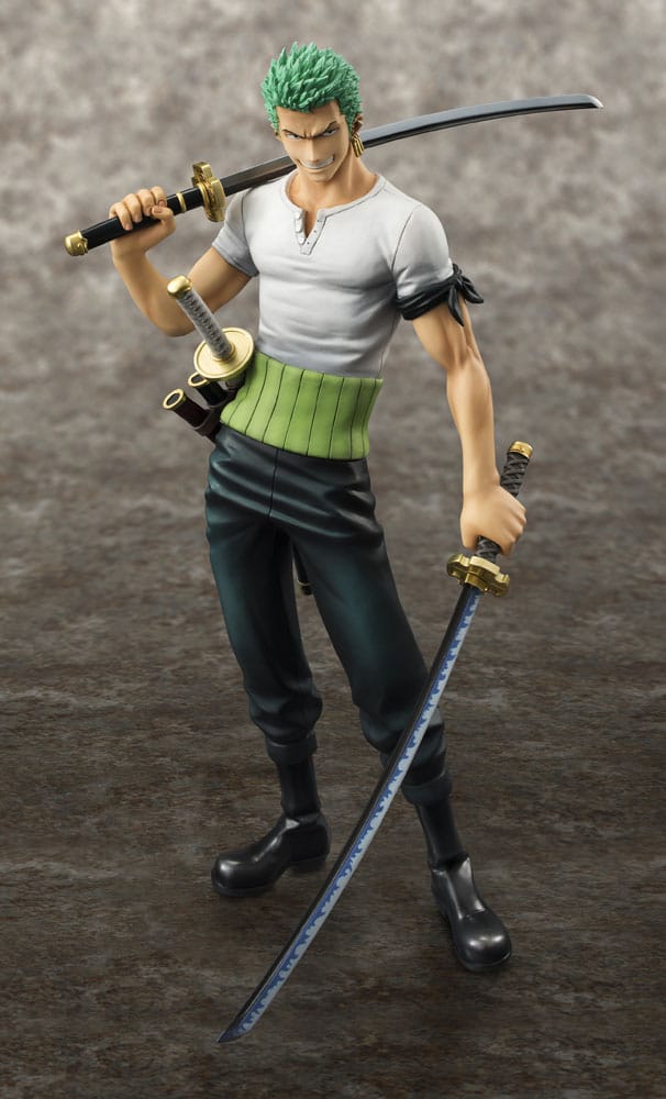 One Piece Excellent Model P.O.P PVC Statue NEO-DX Roronoa Zoro 10th Limited Ver. 23 cm Prizefiguren Yokina