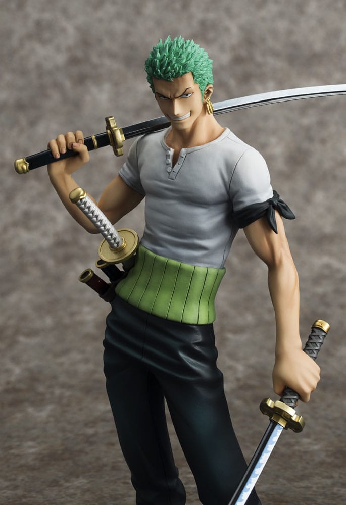 One Piece Excellent Model P.O.P PVC Statue NEO-DX Roronoa Zoro 10th Limited Ver. 23 cm Prizefiguren Yokina