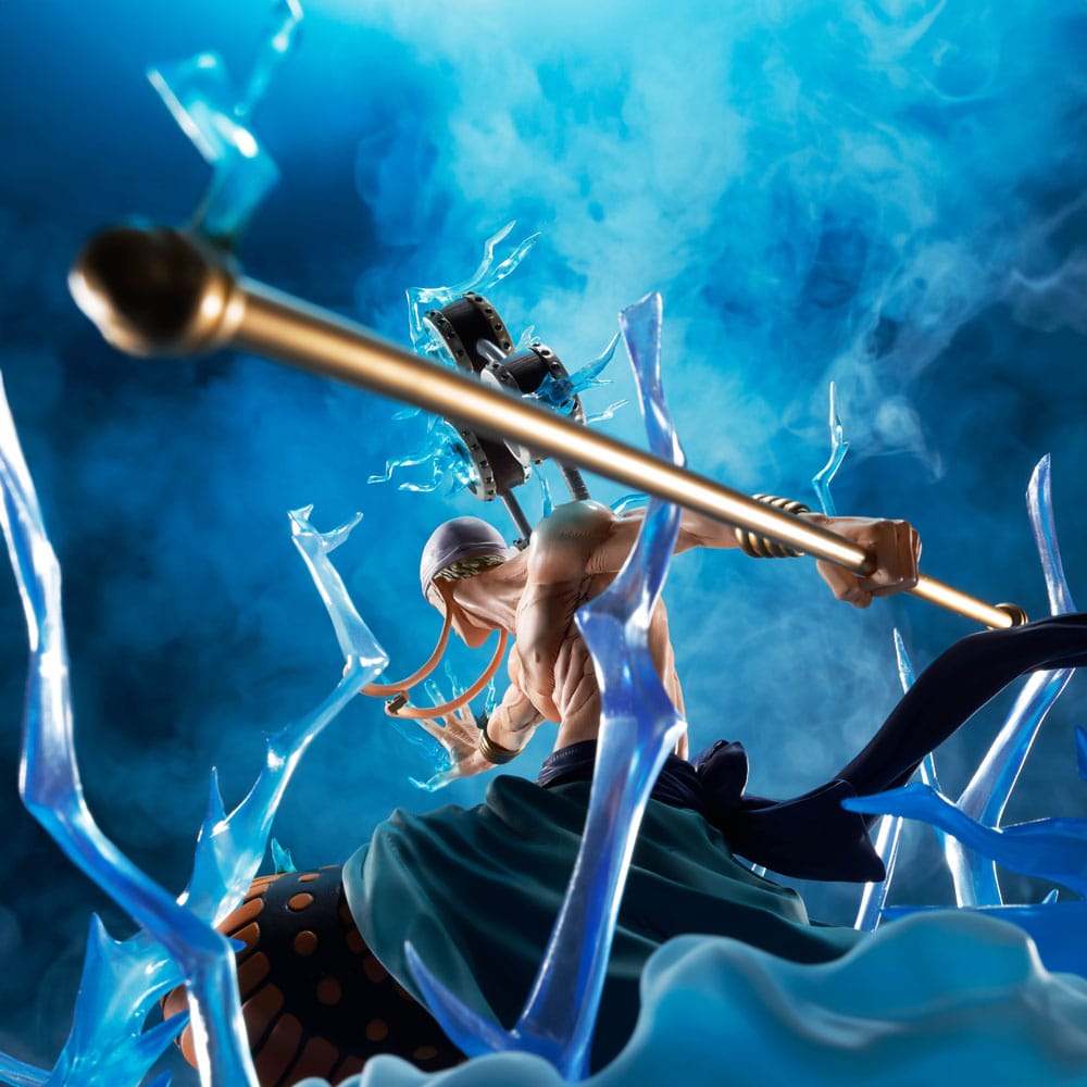 One Piece FiguartsZERO Extra Battle PVC Statue Enel -Sixty Million Volt Lightning Dragon- 32 cm Figmas Yokina