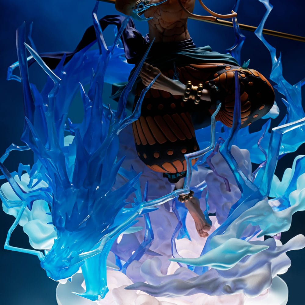 One Piece FiguartsZERO Extra Battle PVC Statue Enel -Sixty Million Volt Lightning Dragon- 32 cm Figmas Yokina