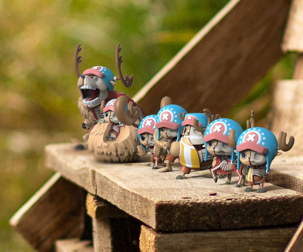 One Piece: Freeny's Hidden Dissectibles Series 3 Chopper 4 inch Vinyl Figure Blind Box Minifiguren Yokina
