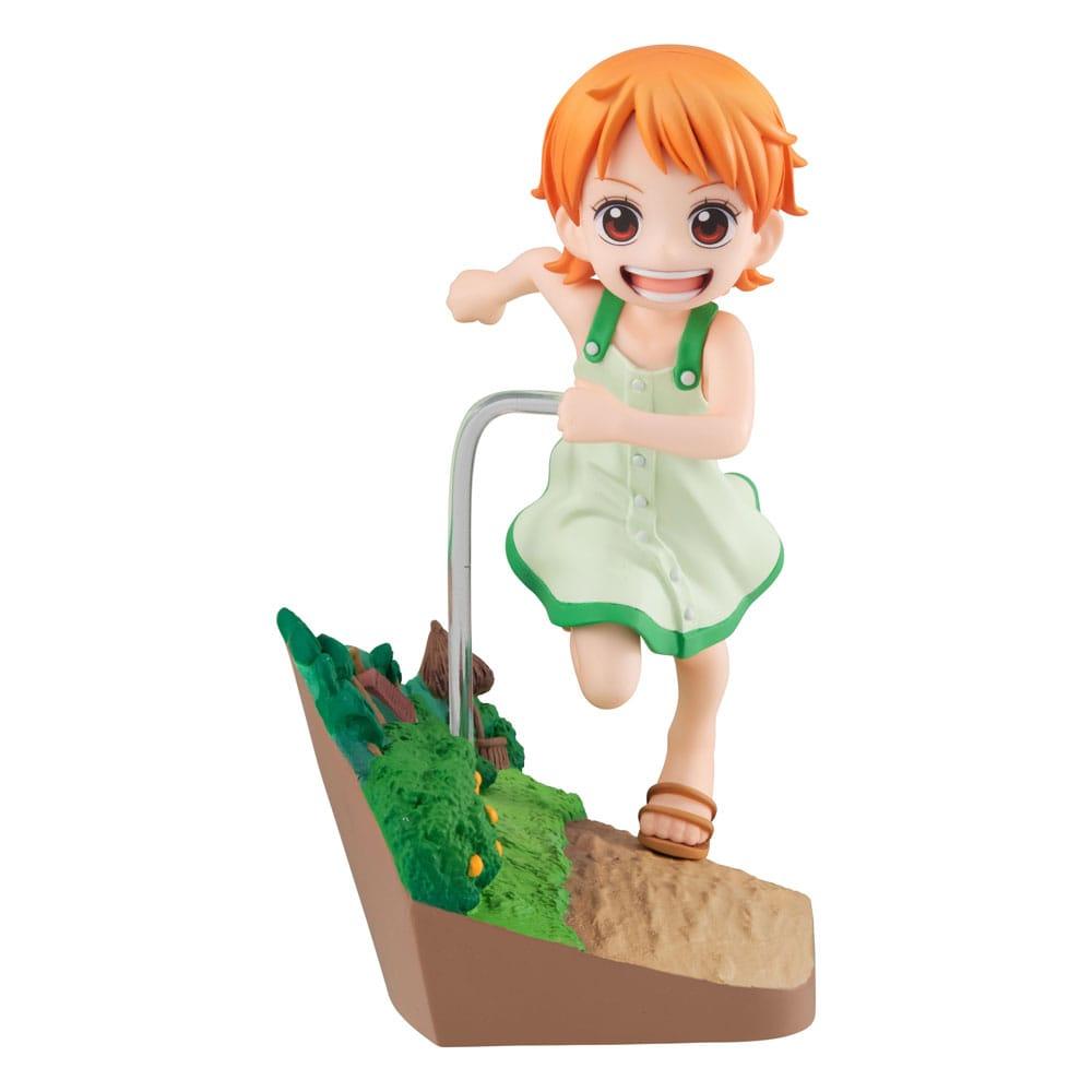 One Piece G.E.M. Serie PVC Statue Nami Run! Run! Run! 11 cm Prizefiguren Yokina
