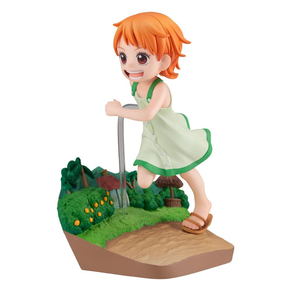 One Piece G.E.M. Serie PVC Statue Nami Run! Run! Run! 11 cm Prizefiguren Yokina