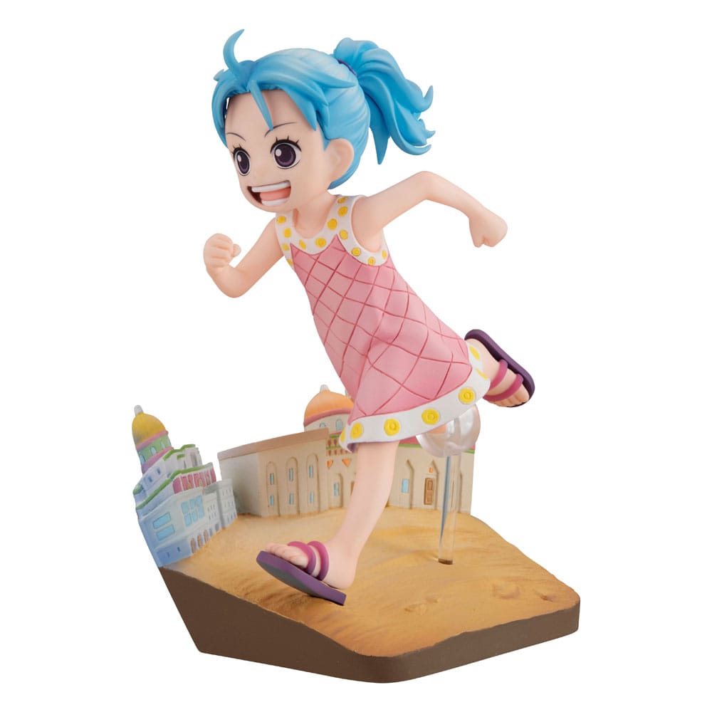 One Piece G.E.M. Serie PVC Statue Nefertari Vivi Run! Run! Run! 12 cm Prizefiguren Yokina